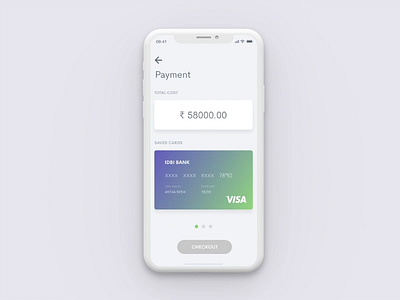 #002 Credit Card Checkout adobe xd challenge checkout credit card daily ui daily ui 002 daily ui challenge design ios ios 10 mobile payment ui 100 ui ux uid user interface animation user interface design ux process uxd uxdesign