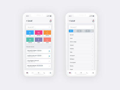 Colour Coded Rail System adobe xd adobexd animation app challenge dailyui design dribbble effects illustration interactions ios mobile photoshop ui ui ux user interface animation user interface design