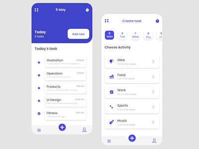 To-Do List App Challenge app card daily daily task project task task management team to do ui ui design ux
