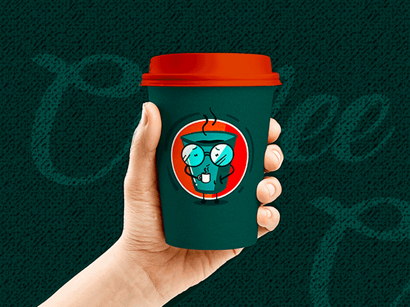 Coffee identity artwork brand branding coffee design green icon identity illustration illustrator logo packaging