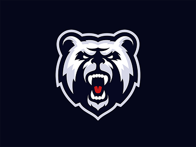 "Север" MMA club bear fight logo logotype mma sport sportlogo