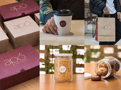 Apó - Packaging brand branding design food graphic design logo package packaging restaurant