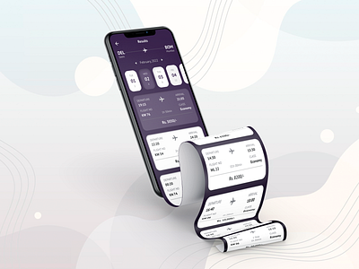 Redesigned Long Scroll Mockup for Vistara Airline