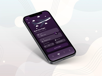 Re-designed Vistara Airlines App adobexd airlineapp ui uiux userexperience userinterface ux