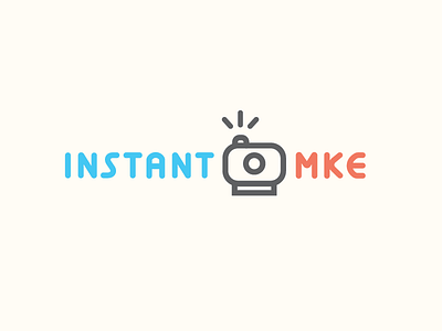 InstantMKE Logo camera icon instantmke logo