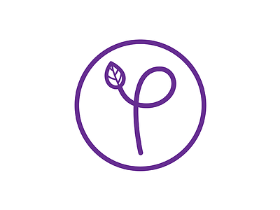 Prospersaurus Logo 2017 Dribbble branding design graphic health identity logo minimalist modern purple vector visual wellness