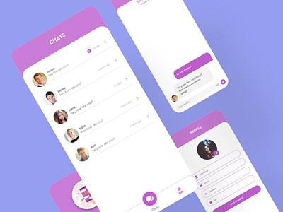 Chat App UI Design Kit