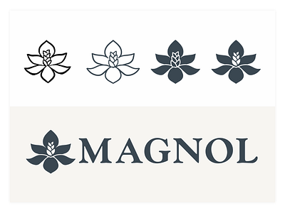 Magnol Progression brand branding design icon identity logo type typography vector wordmark