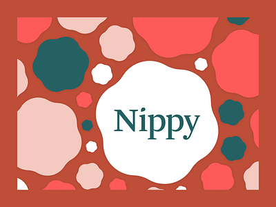 Nippy Gibbler Bloom bloom blooming brand branding design logo nippy type typography vector wordmark