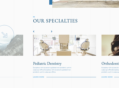 Dental Slider design brand dental dentist design slider teeth typography ui ux web web design webdesign website website design xd xd design