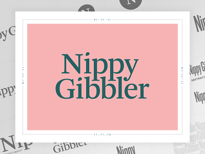 Nippy 2 branding lettermark logo typography wordmark