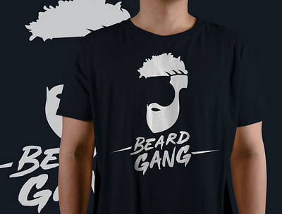 t shirt design for BEARD GANG app branding design icon illustration logo typography ui ux vector