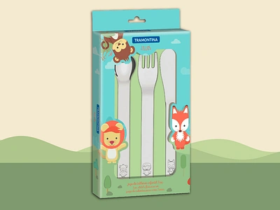 Tramontina Lellos - Illustrations 2d character 2d illustration animal baby baby animals brand character character concept cutlery flat flat art flat design illustration mascot mascot character mascot design packaging pet tramontina utilities