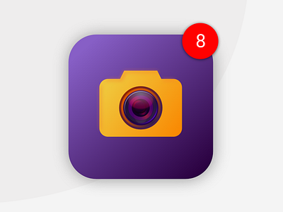 Daily UI - App Icon - Camera app design appicon camera