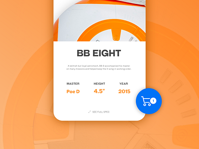 Daily UI - User Profile app design ecommerce