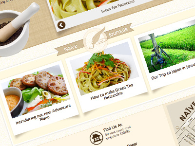 Restaurant Web Design interface design user interface web design website