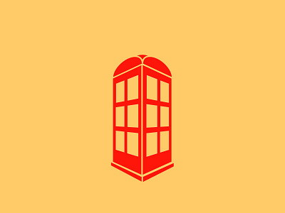 Phone Booth Rebound booth illustration illustrator logo phone