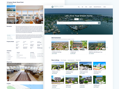 Landing Page For Congdon & Coleman clean design hanoi interface modern saigon ui ux vietnam