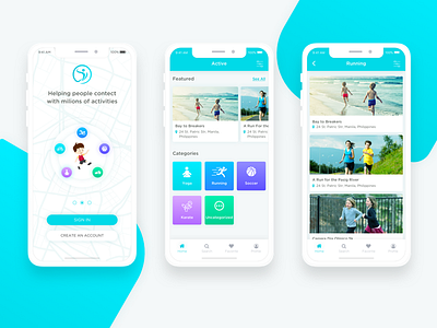 Mobile Application | Youthtivity app ballet interface legos mobile music painting saigon stem summer camps swimming vietnam