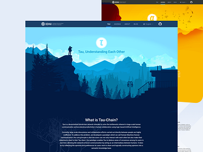 TAU - Landing page