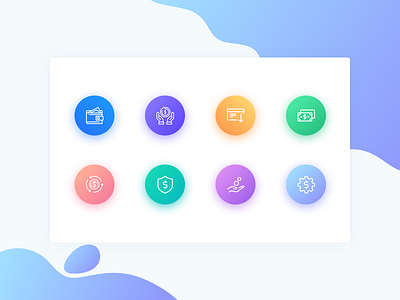 Free Icon Set / Gradients freedownload gradient color gradient icon icons icons set saigon ui ux vietnam