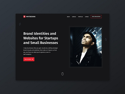 Personal Portfolio Landing Page