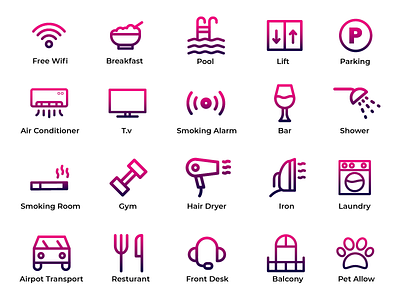 Ammenities Icons