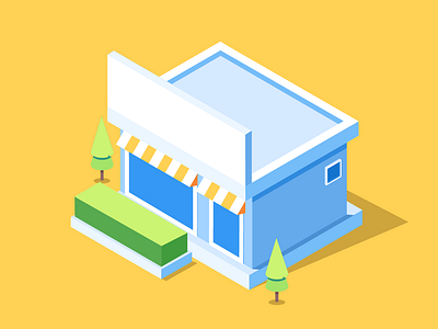 shop illustration app blue branding color delhi design dribbble flat icon illustration minimal ui vector web website