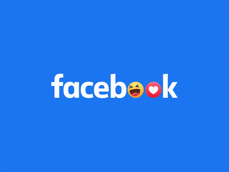 Facebook Reaction Emoji animation combine emoji facebook logo new trend reaction