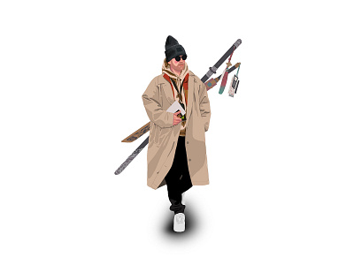 Inspector Gadget, Samurai art cartoon character digital digital art digital design digital illustration illustration