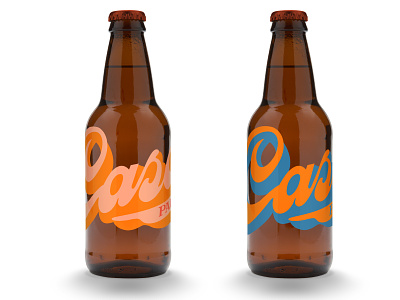 Cascade Beer beer bottle beer label package design