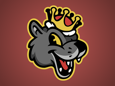 Royals mascot acadamy academy america branding children design graphic design illustration kids kindergarten king lion logo mascot panthers royals sports