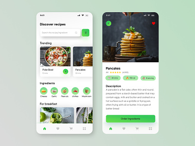 Grocery Delivery App UI design