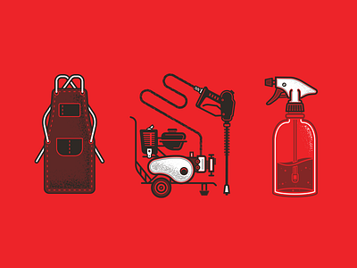 Keep Em' Clean clean fresh icons illustration printing screen so vector