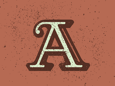 Branding a custom font logo typography