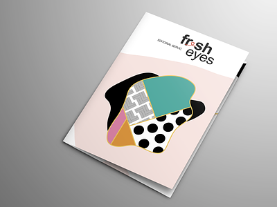 Fresh Eyes - Company Booklet booklet branding brochure catalog company design graphic design identity illustration layout logo magazine print typography ui ux