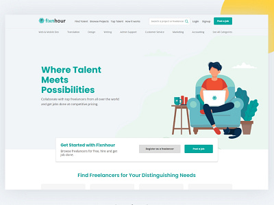 Freelance work platform