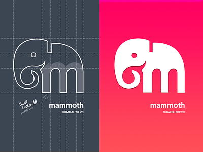 Mammoth logo concept