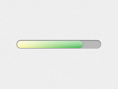 Goal Indicator app bar color grain green grey noise progress texture ui yellow