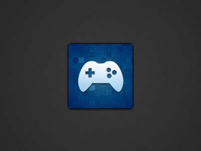 Default Avatar app avatar blue default dpadd game gaming grain icon noise texture ui user video game