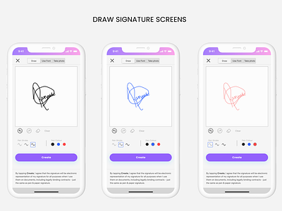 Easy Scan- Manually Draw Signature Screens application design design figma illustration ios logo prototyping scanner signature ui user experience user interface ux visual design