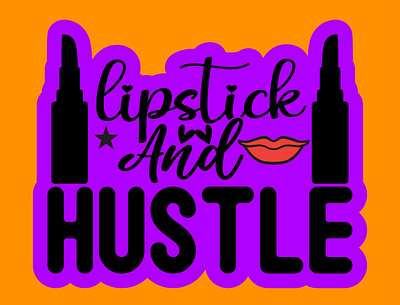 lipstick and hustle avg bundle baby baby design baby on board branding design illustration logo svg svgdesign