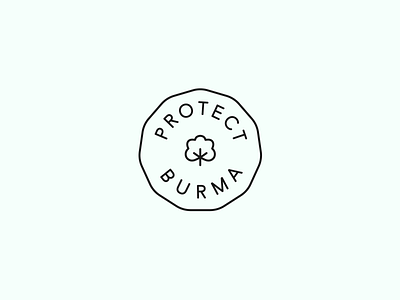 Protect Burma Logo Design branding design icon identity logo logo mark logo type logomarks logos symbol