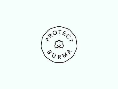 Protect Burma Logo Design