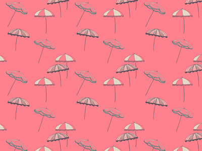 beach umbrella pattern