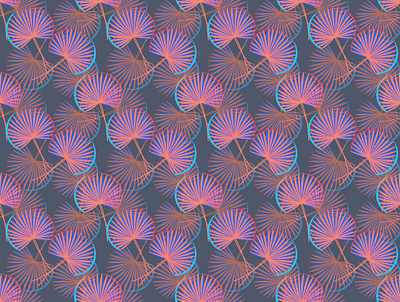 Seamless pattern design digital art floral floral pattern illustration pattern plant procreate propical seamless pattern tropical pattern