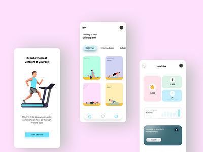 Fitness App UI