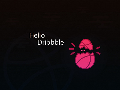 Hello Dribbble debut hello hello dribbble lagos new born nigeria