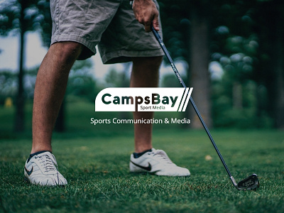 Logo design for campsbay communication logo media sports