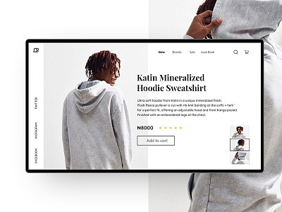 Online shopping UI Exploration ecommerce fashion lagos product ui ux web website